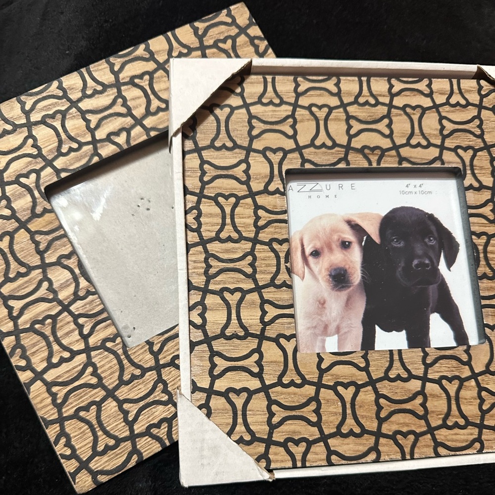2 Beautiful Pet Picture Frames